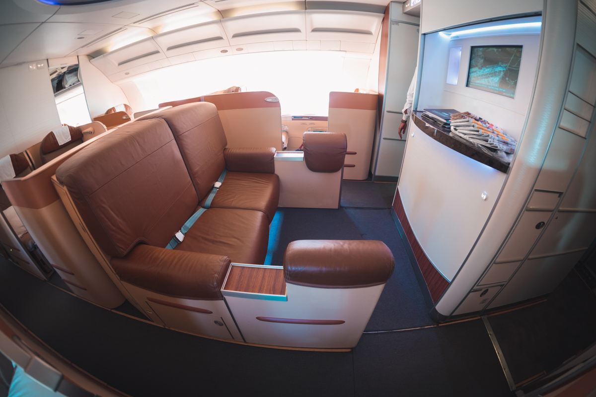 Oman Air Airbus A330 Old First Class Lounge