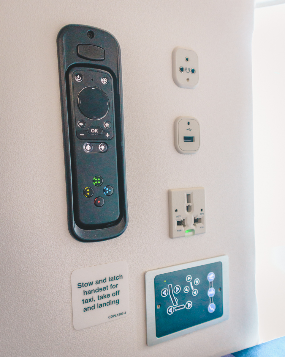 Finnair Airbus A350 Business Class IFE Remote