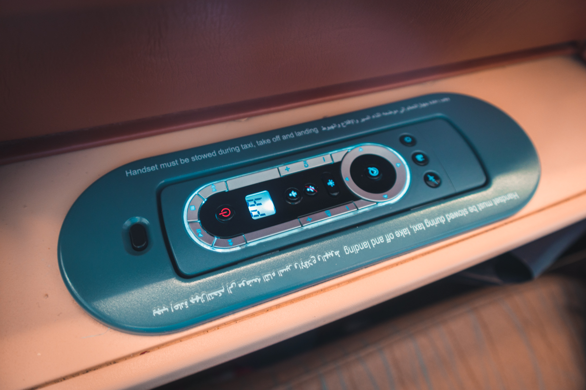Oman Air Airbus A330 Old Business Class IFE Remote