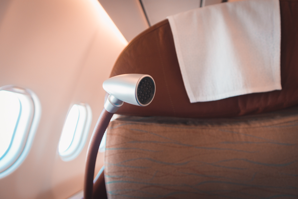 Oman Air Airbus A330 Old Business Class Spot Light