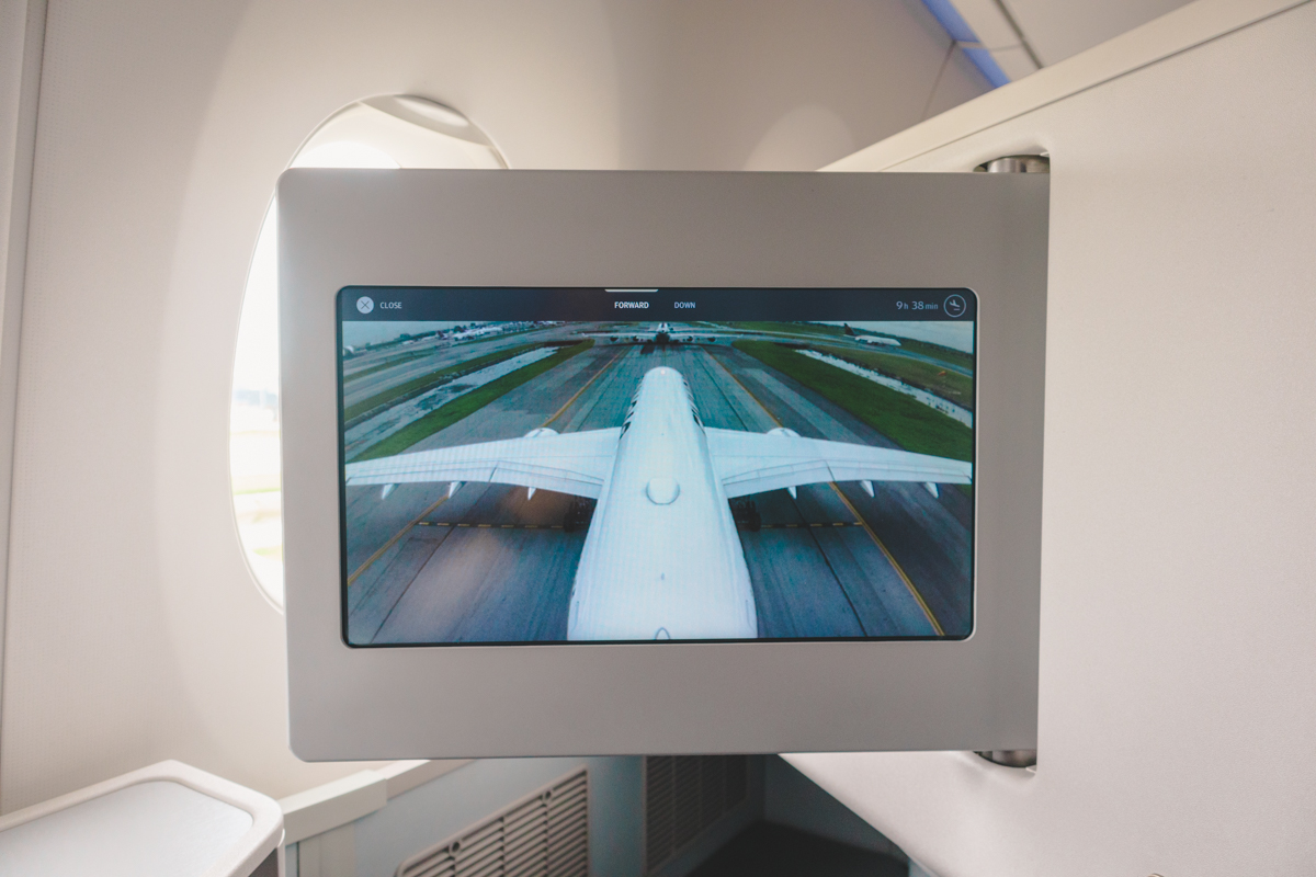 Finnair Airbus A350 Business Class Tailcam