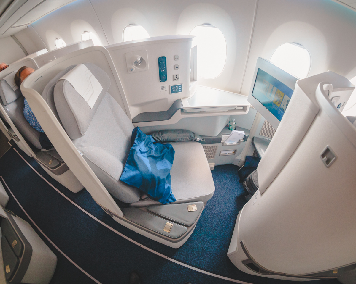 Finnair Airbus A350 Business Class Seat 6A