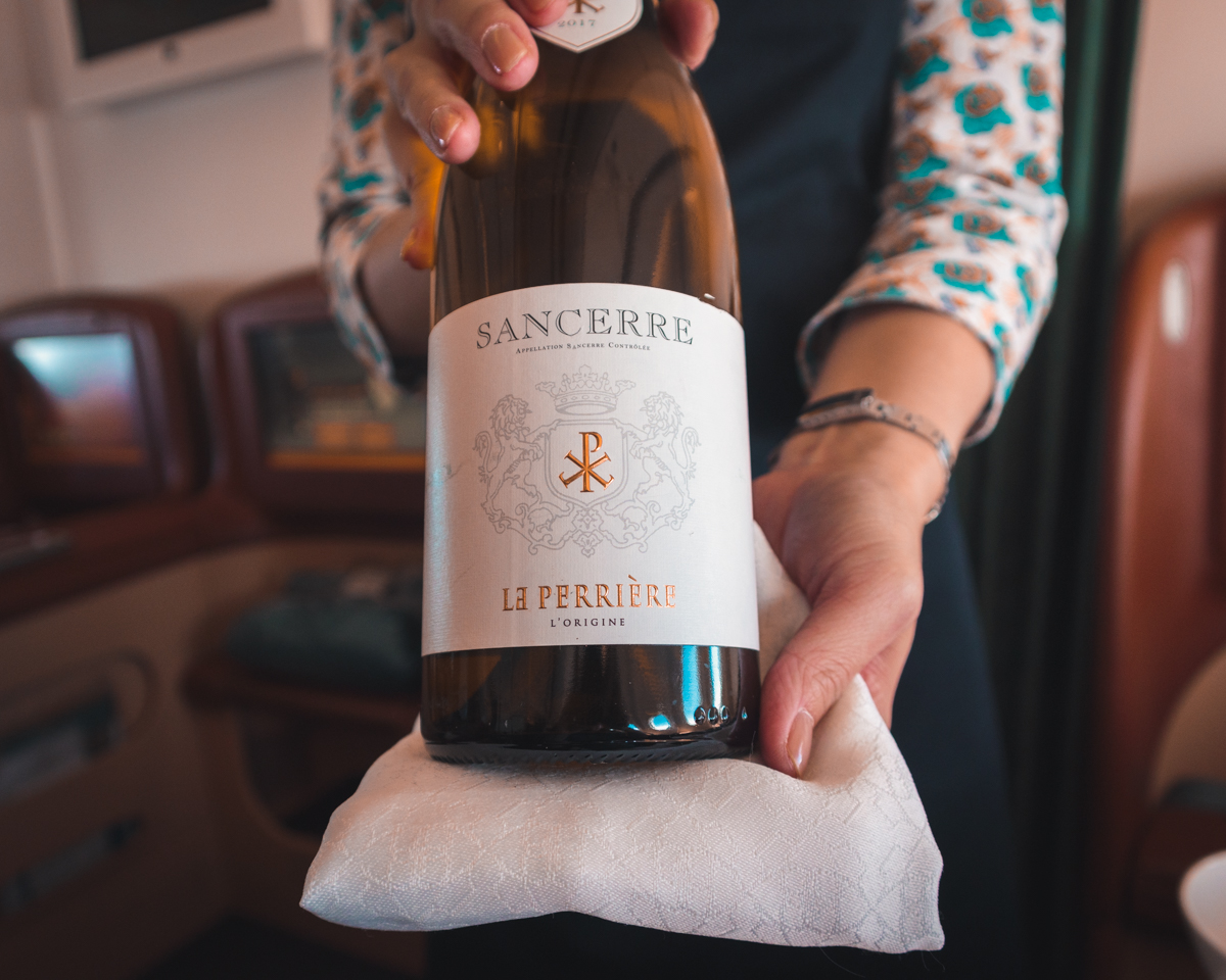 Oman Air Business Class La Perriere Sancerre