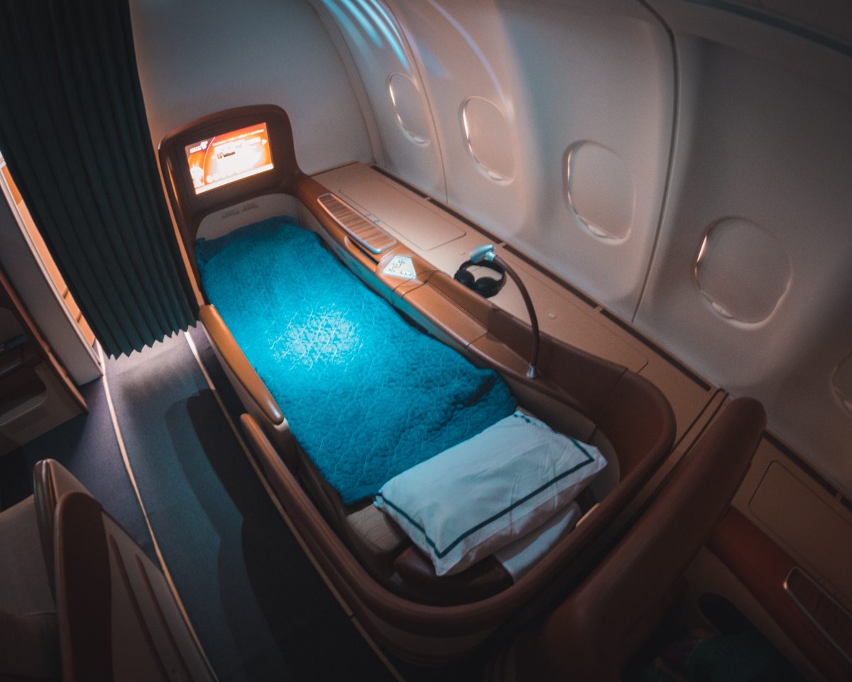 Oman Air Airbus A330 Old Business Class Flat Bed
