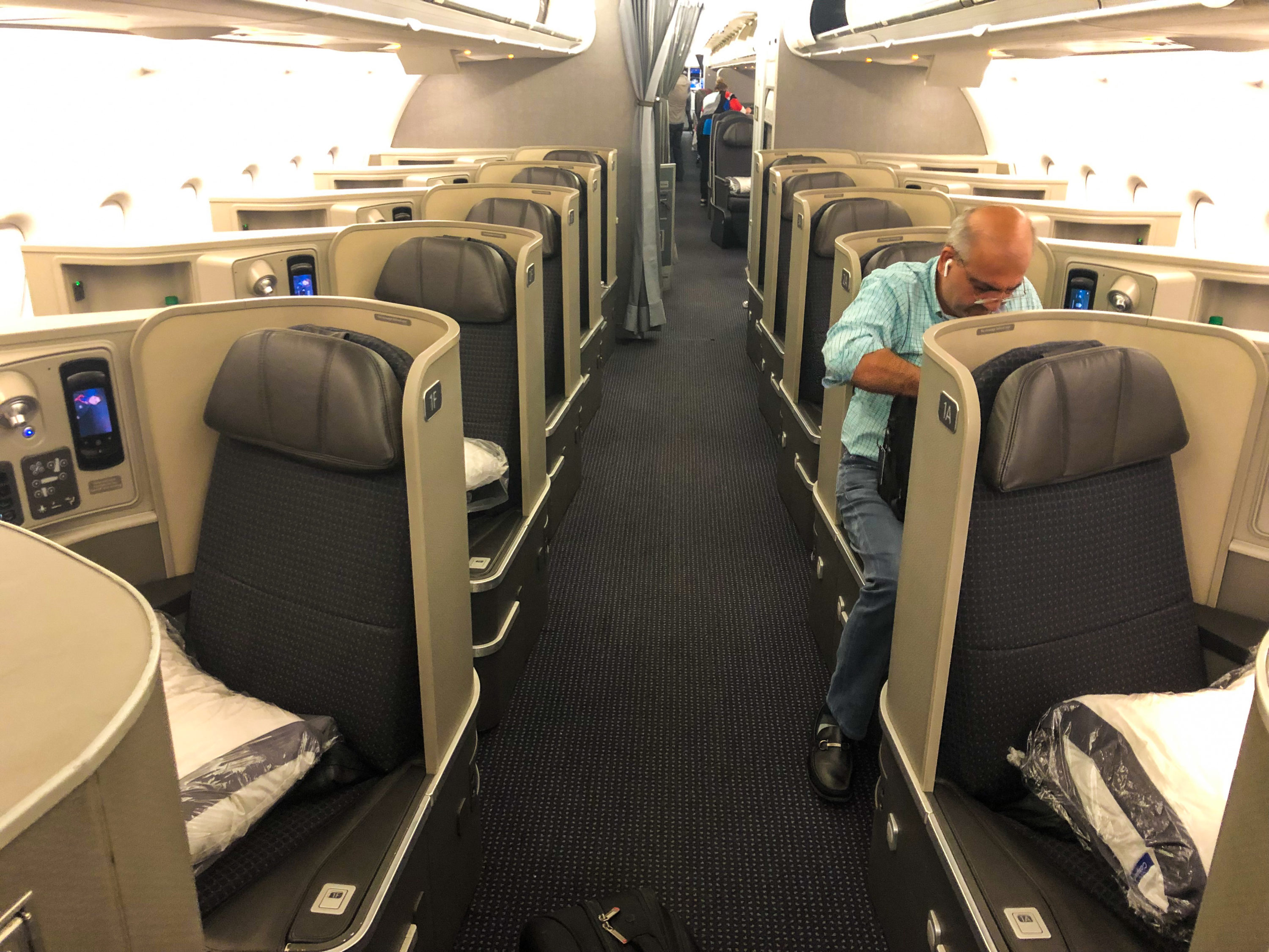 American Airlines Flagship First Class A321T Cabin American Airlines Flagship First Class A321T Cabin