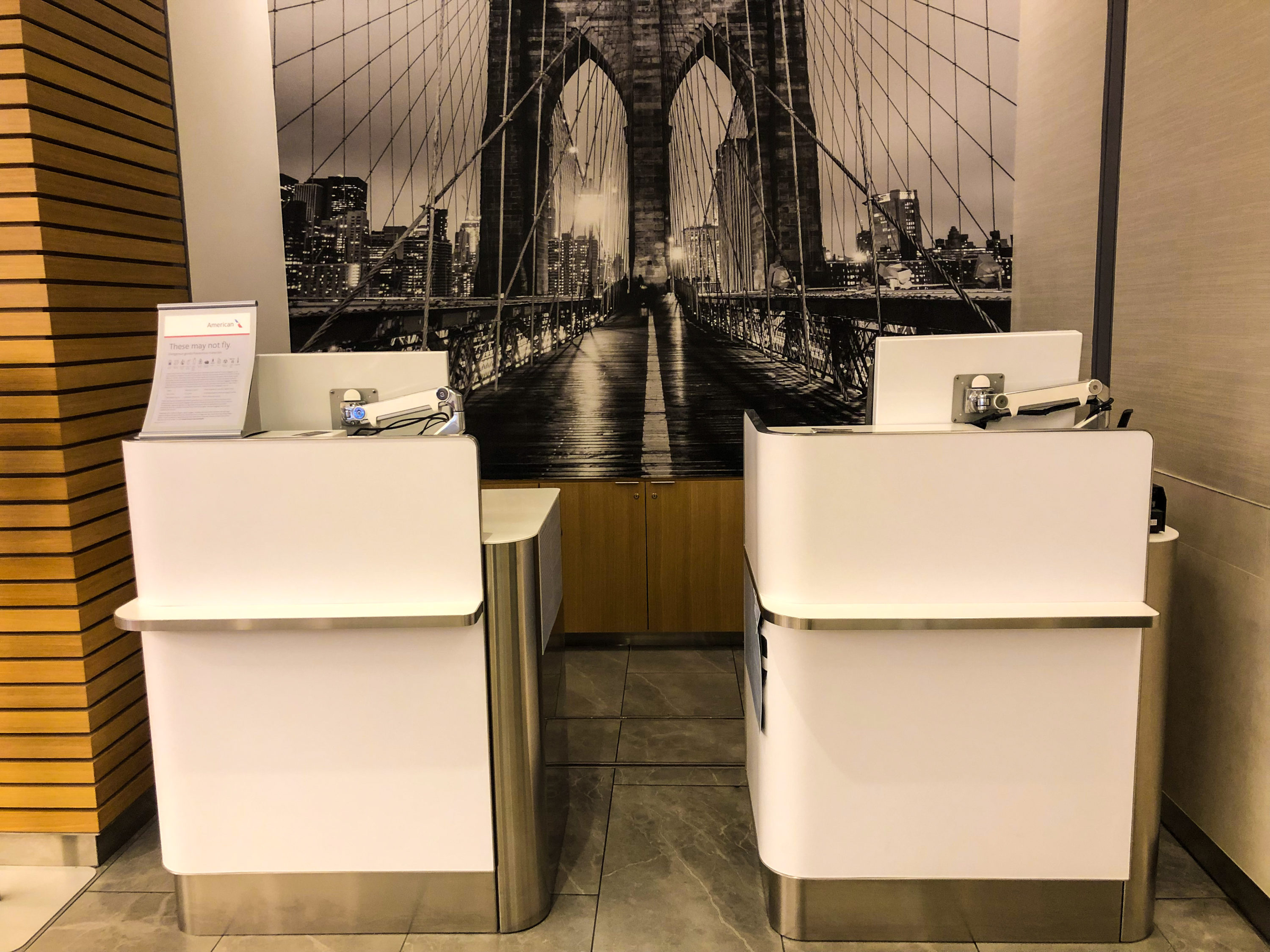 American Airlines Flagship Lounge JFK concierge