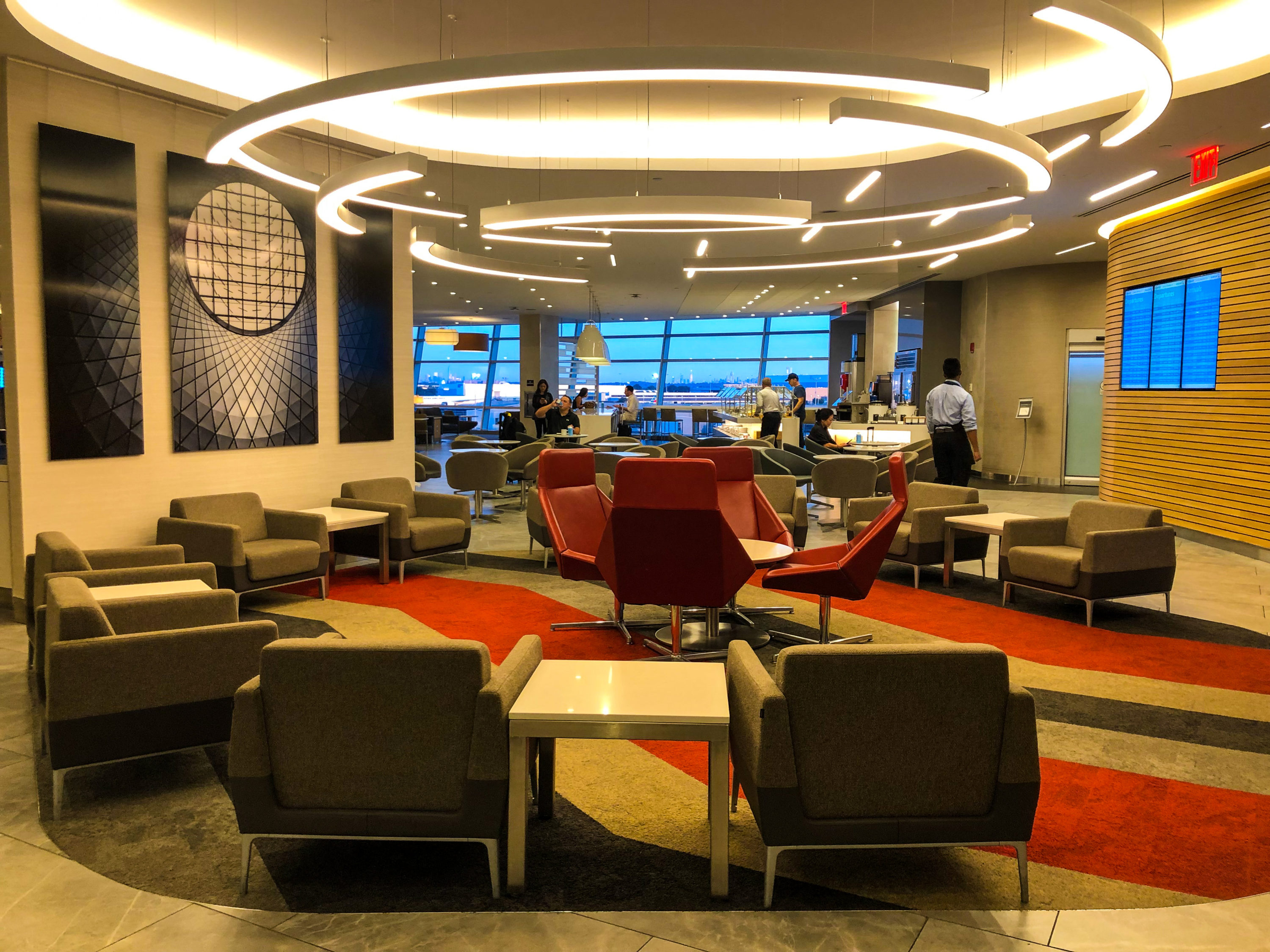 American Airlines Flagship Lounge JFK foyer