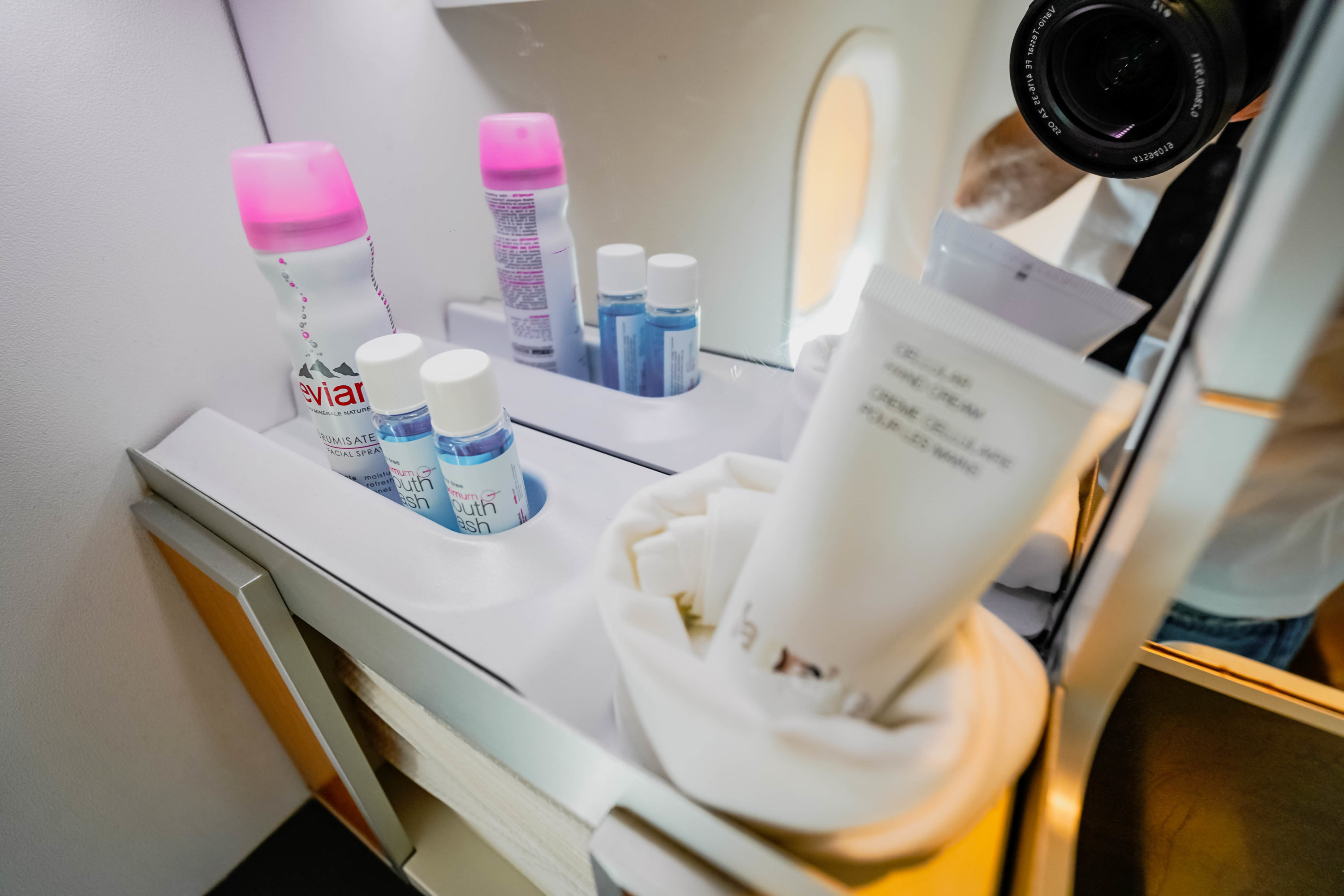 Lufthansa B747-8 First Class Lavatory Amenity - Cherag Dubash