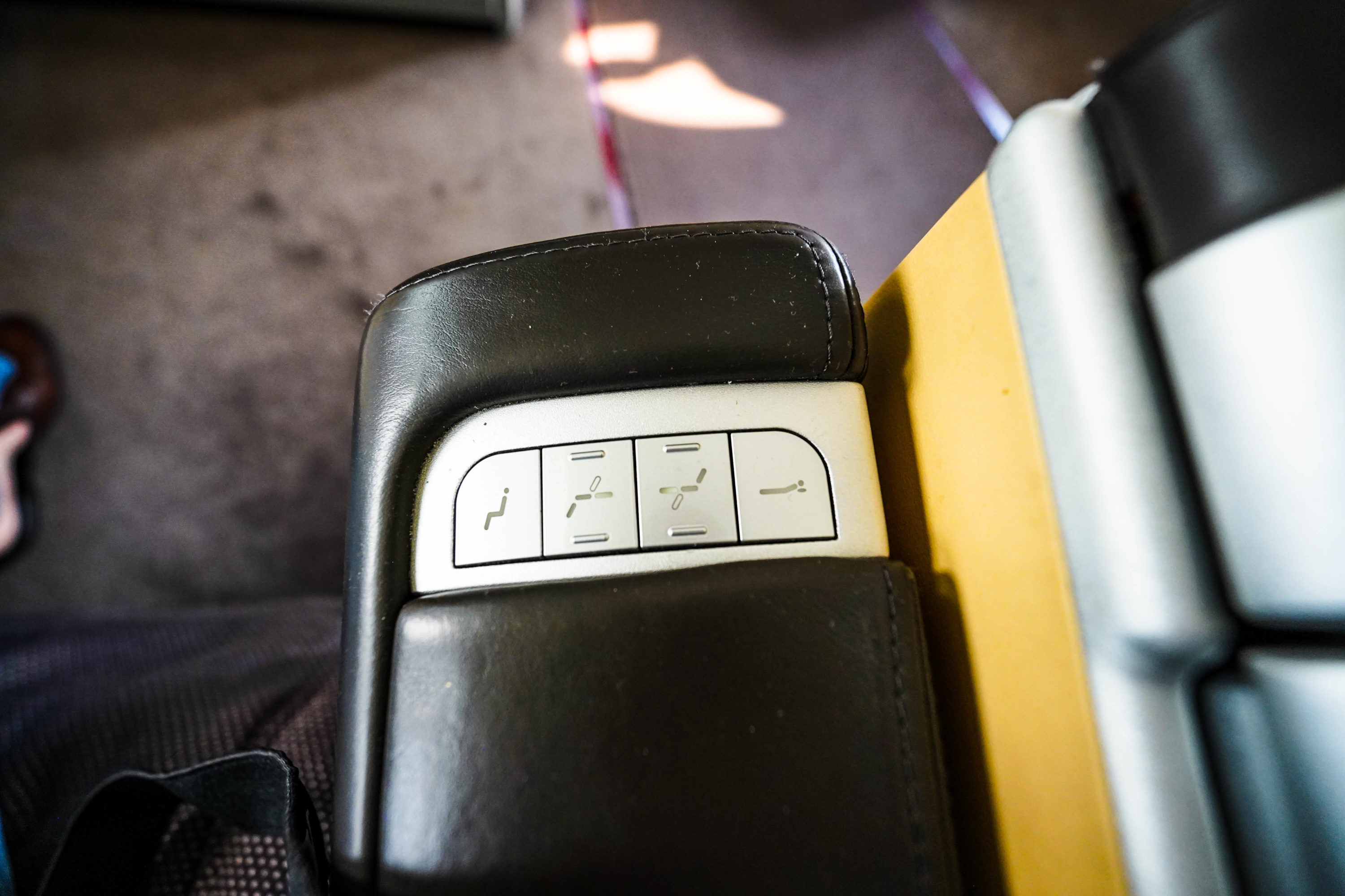 Lufthansa B747-8 First Class Seat Controls - Cherag Dubash