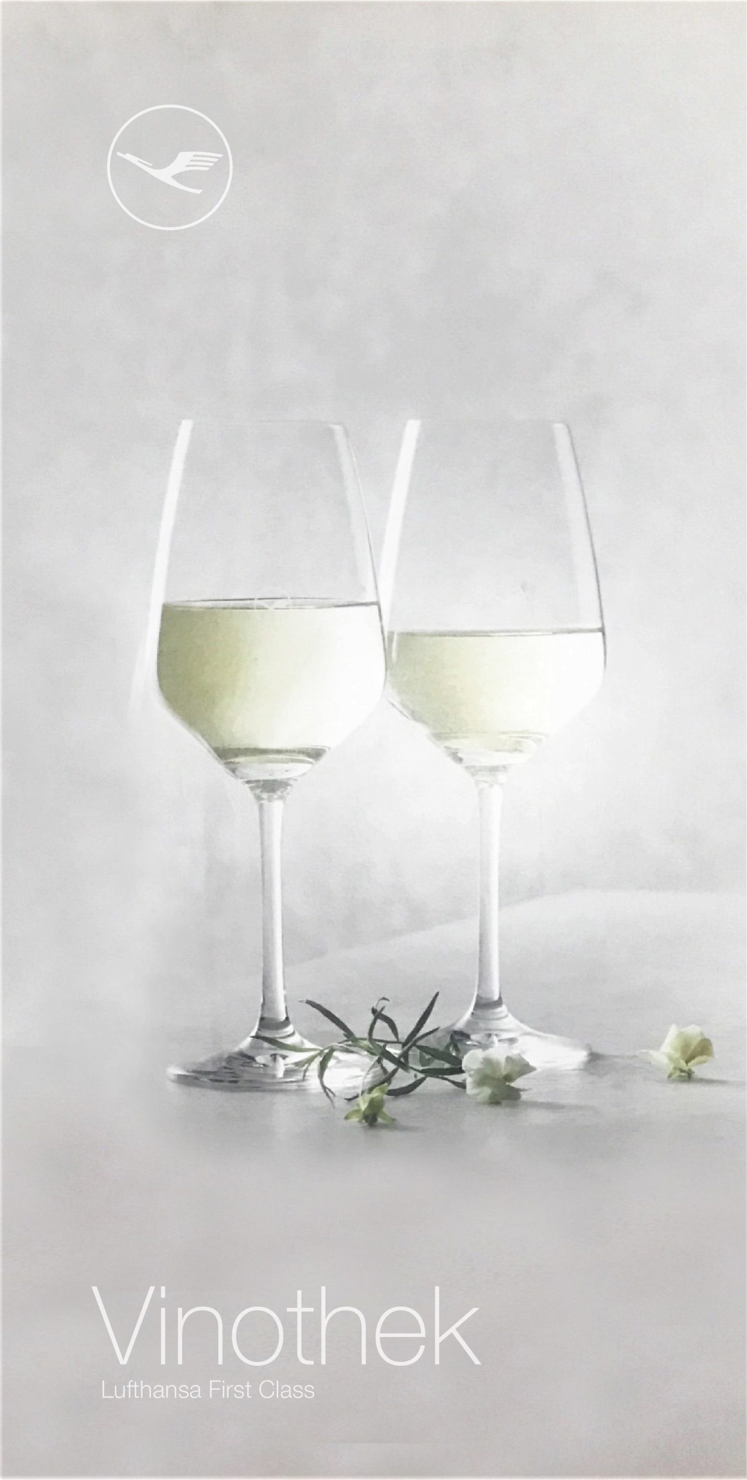 Lufthansa B747-8 First Class Wine List - Cherag Dubash