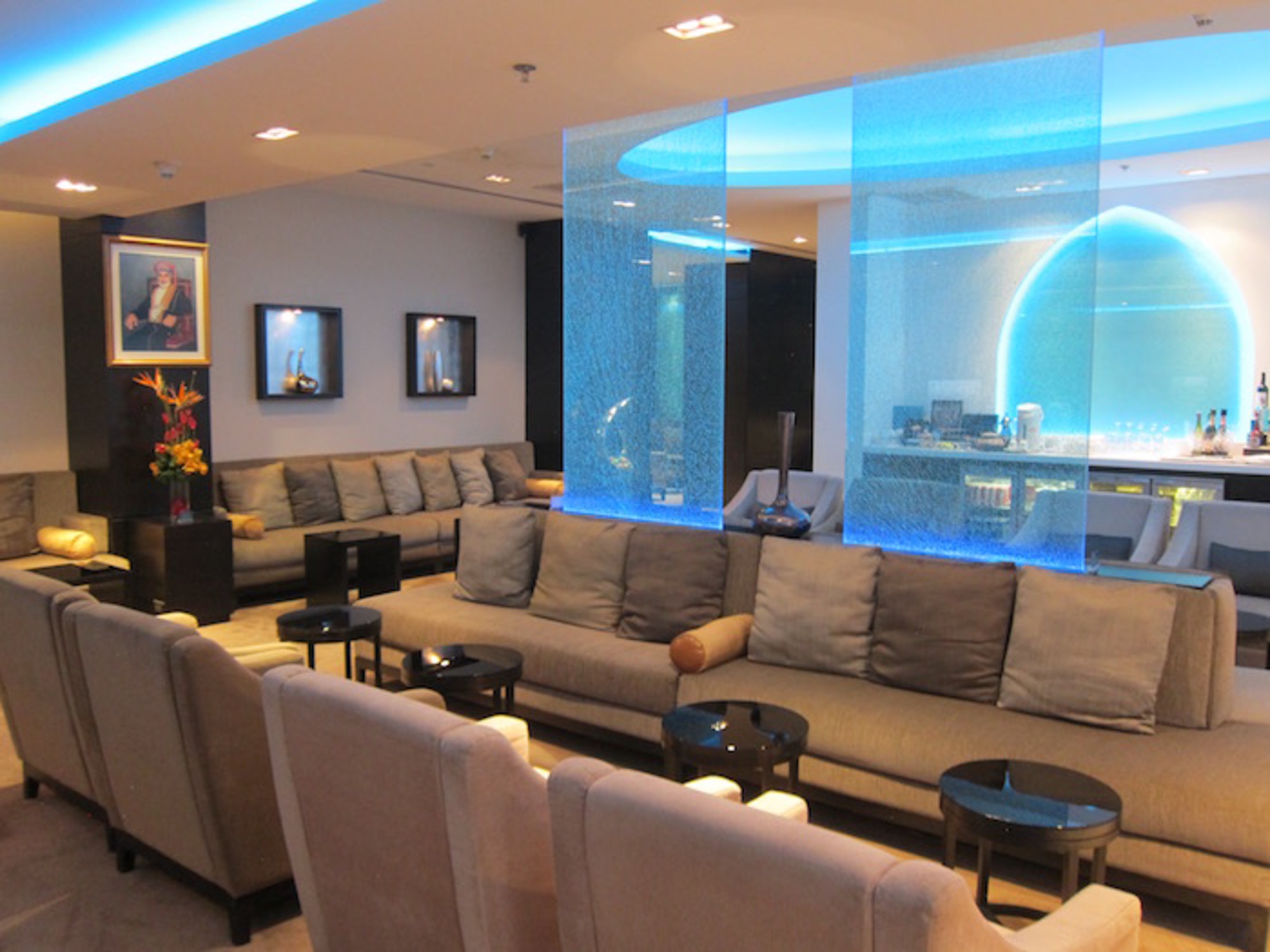 Oman Air First and Business Class Lounge at BKK Oman Air First and Business Class Lounge at BKK