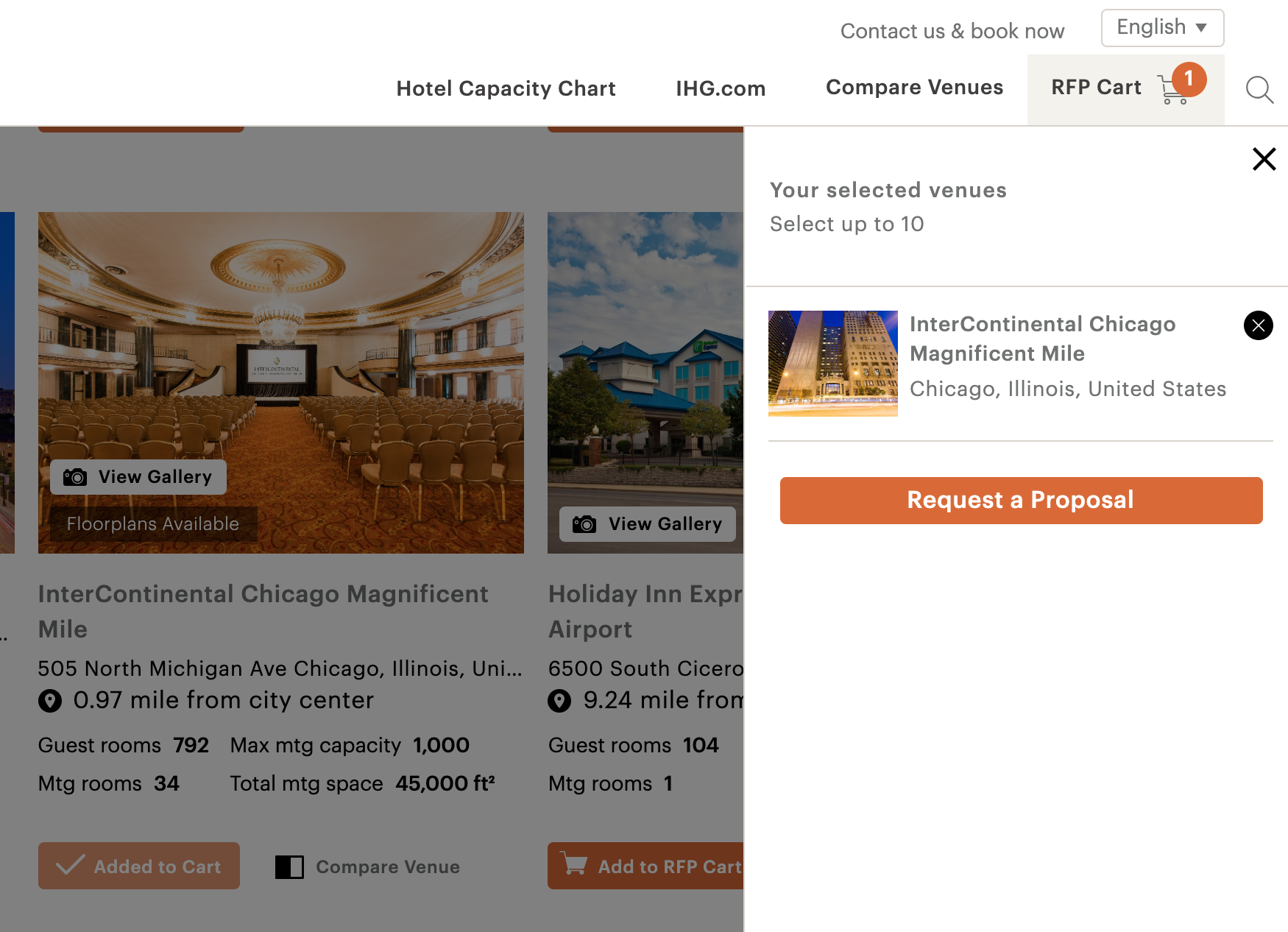 Requesting A Proposal From IHG Requesting A Proposal From IHG