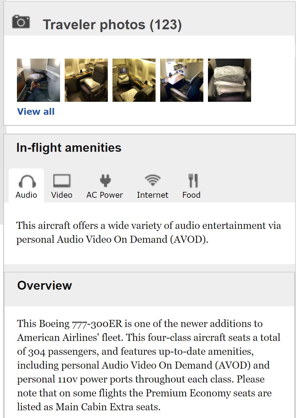 SeatGuru More Information