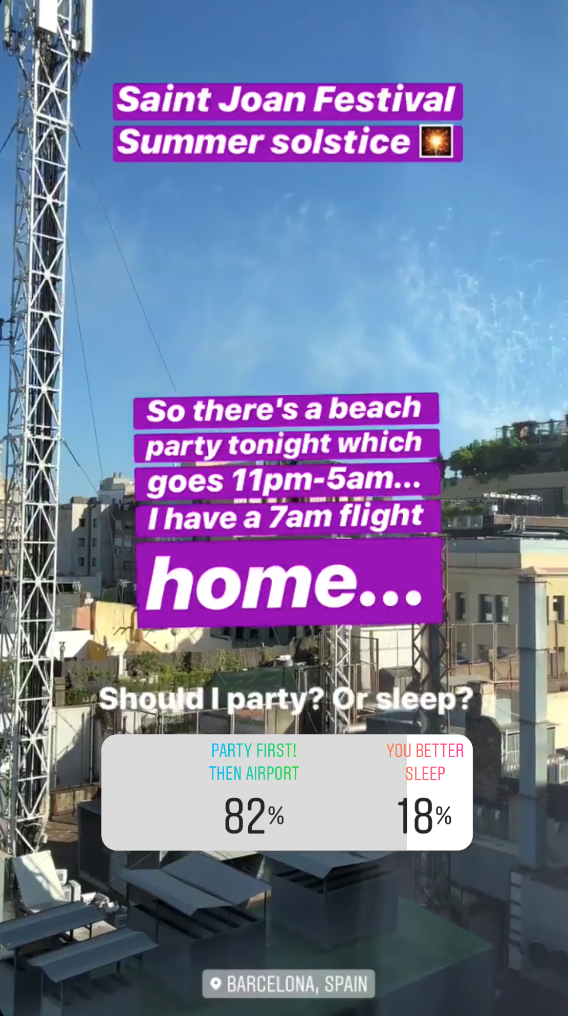 Great Stone Instagram Poll
