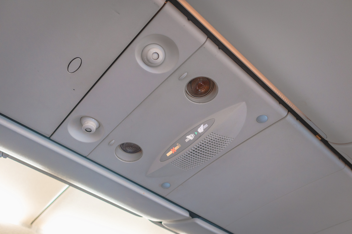 Qantas Airbus A330 Business Class Air Nozzles