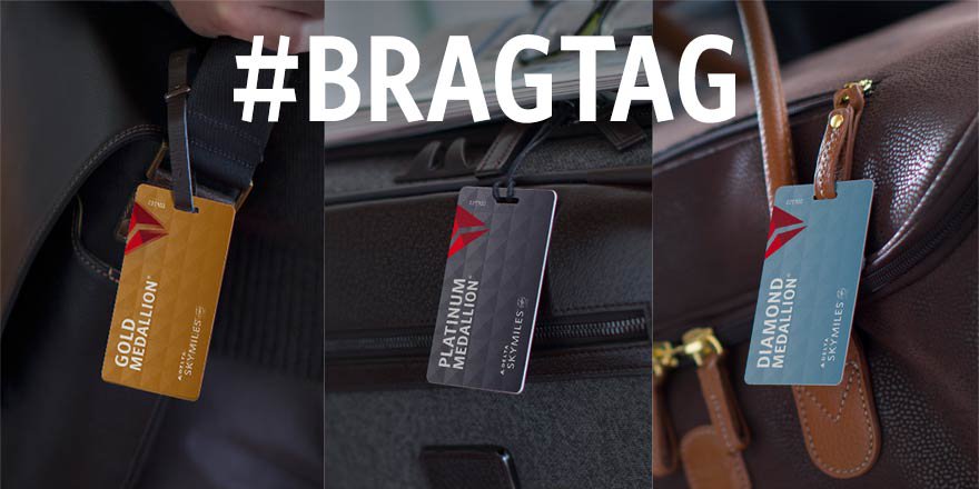 Delta Luggage Tags BragTags Delta Luggage Tags Brag Tags