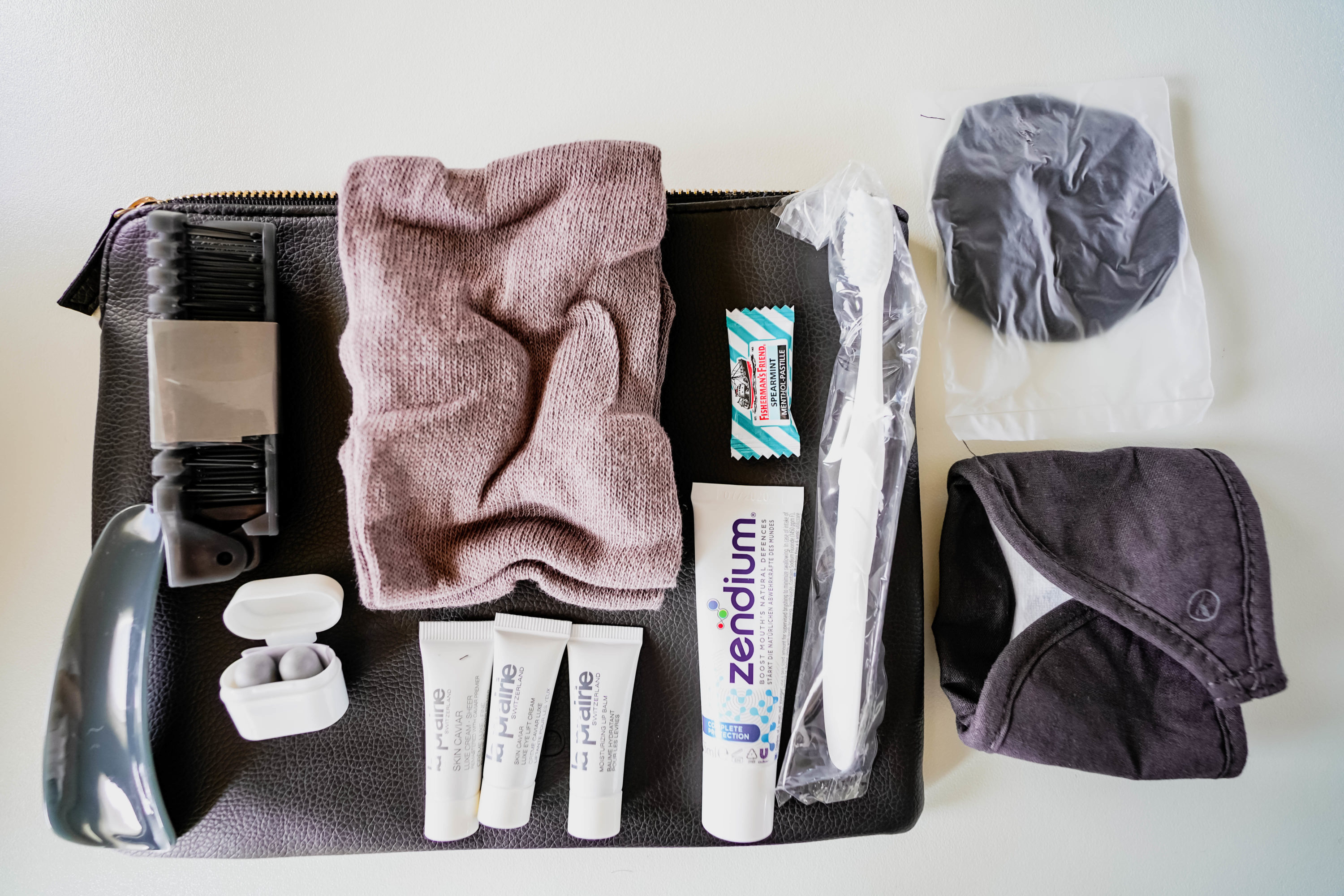 Lufthansa B747-8_First Class Amenity kit - Cherag Dubash