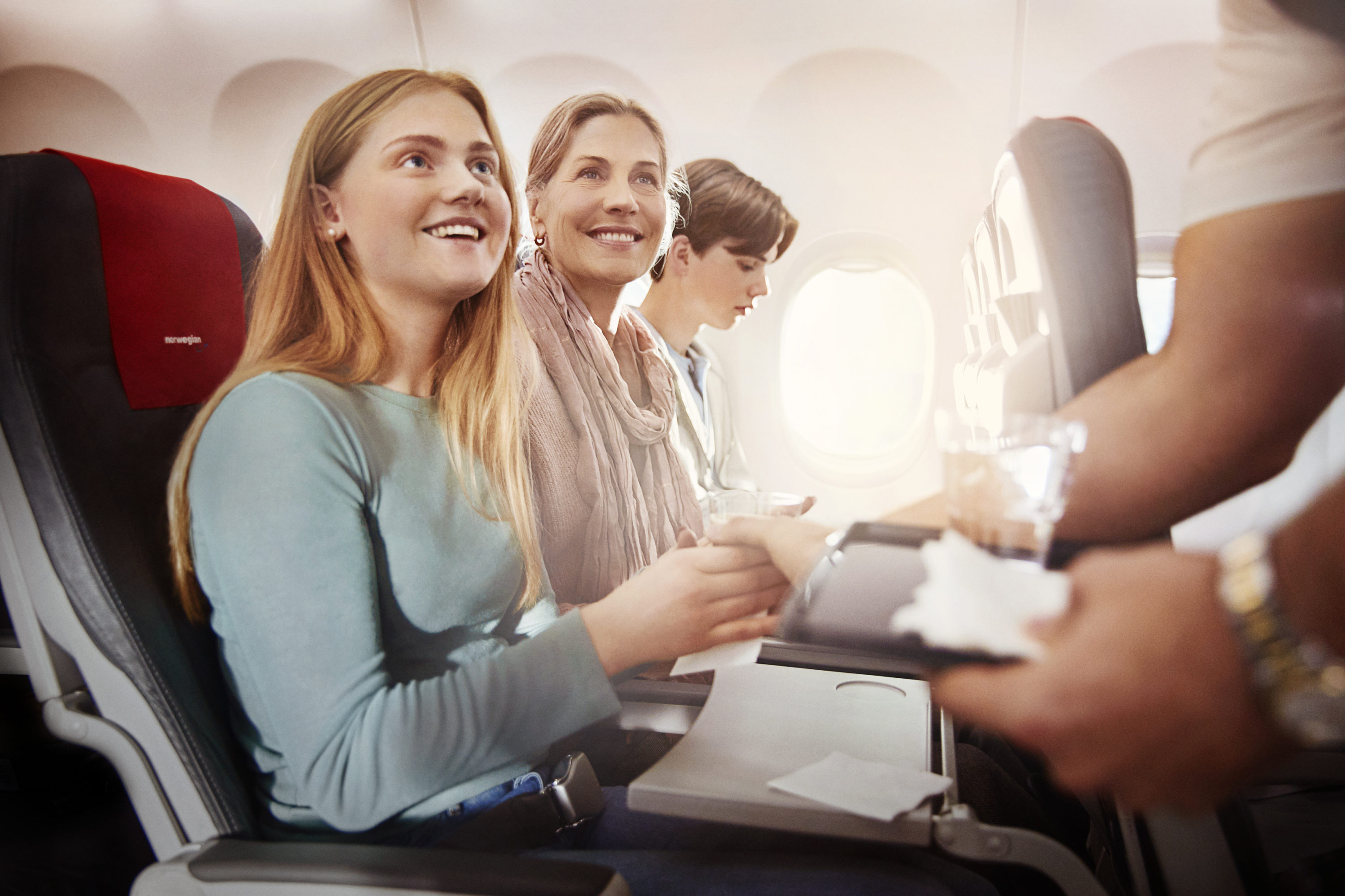 Service on Norwegian is a low cost model