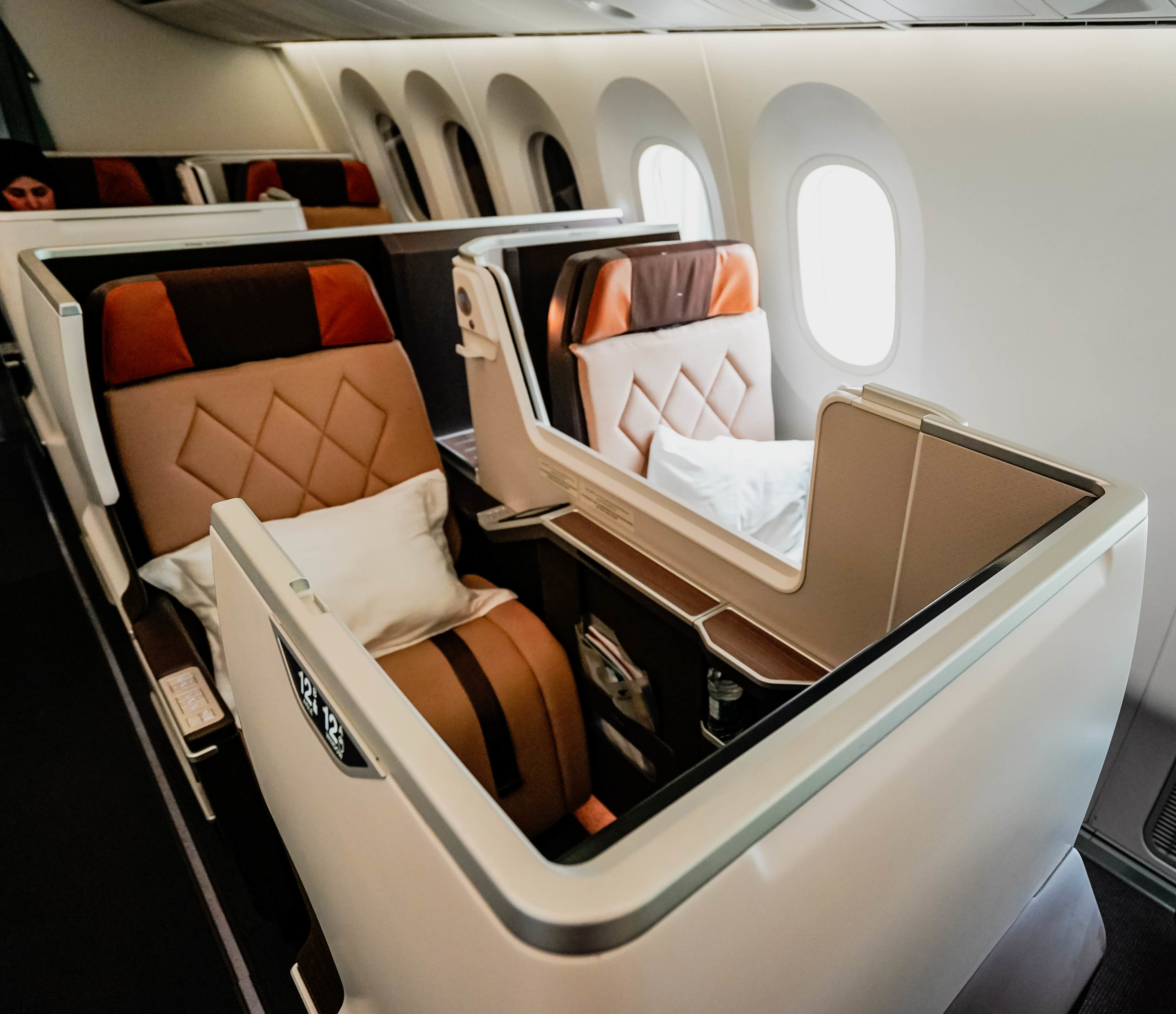 Oman Air B787-9 Business Class