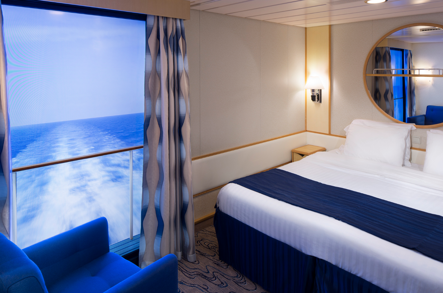 Virtual Balcony Stateroom