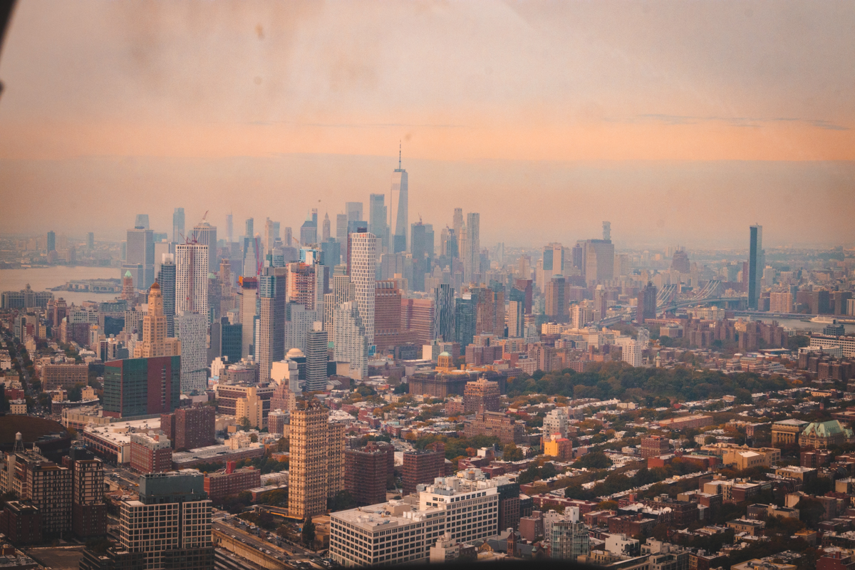 BLADE Helicopter views to Manhattan