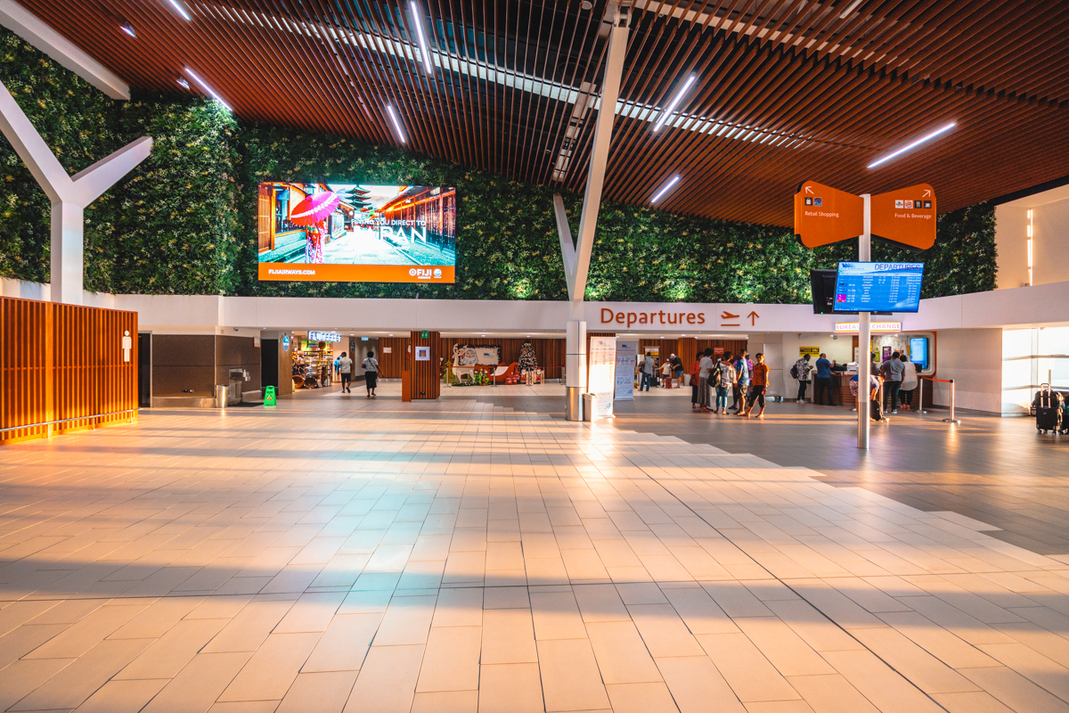 Nadi International Airport Depature Hall