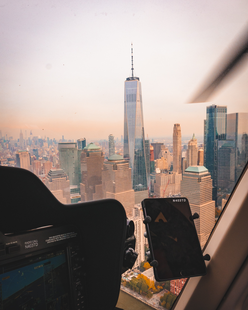 BLADE Helicopter views of Freedom Tower