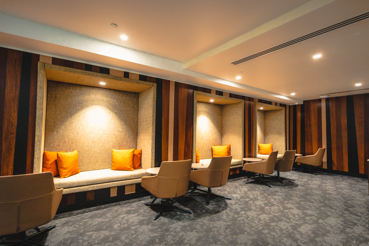Fiji Airways Premier Lounge Seating