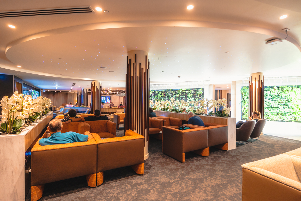Fiji Airways Premier Lounge Couch Seating