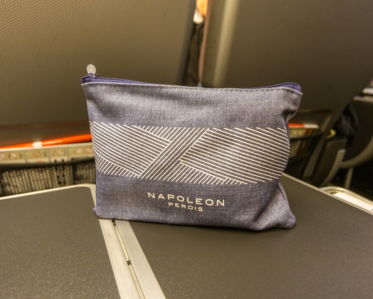 Qantas Boeing 747 Premium Economy Amenity Kit