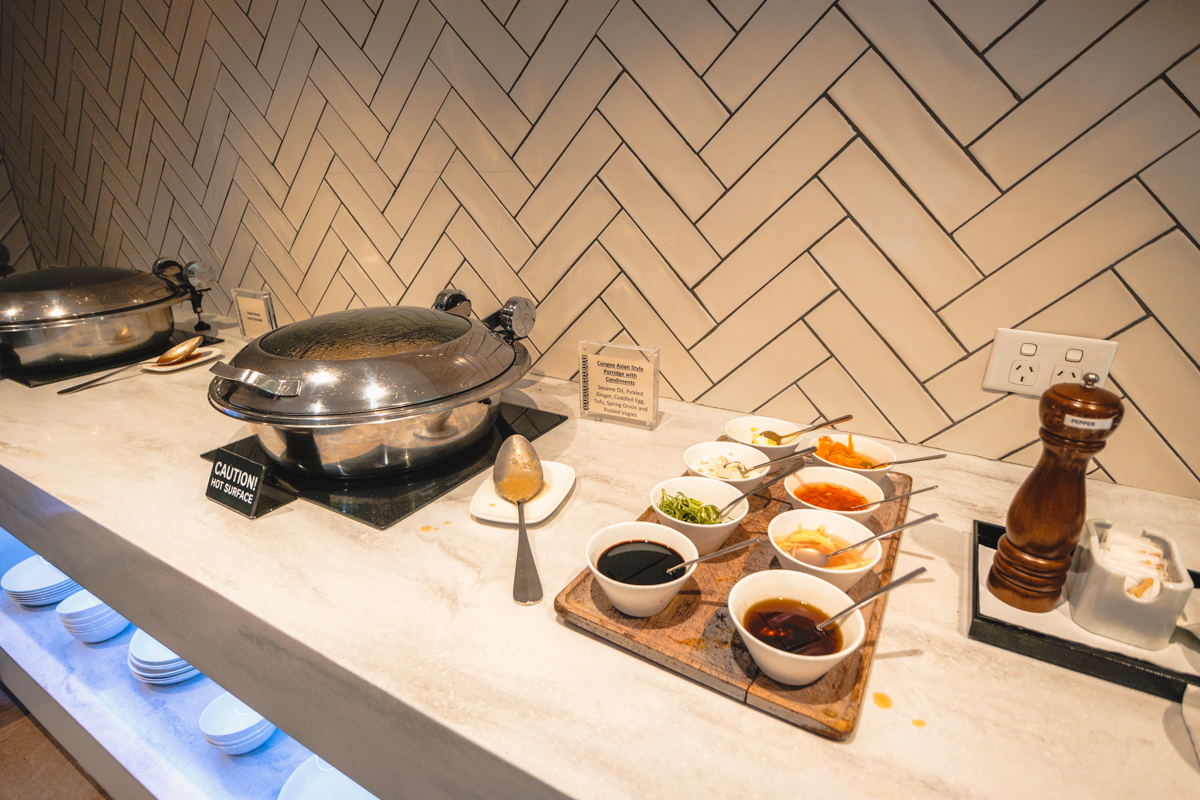 Fiji Airways Premier Lounge Buffet Asian Option