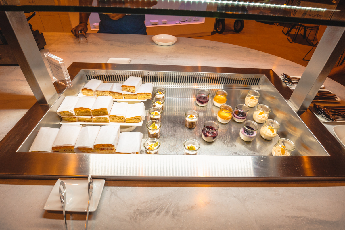Fiji Airways Premier Lounge Sandwiches