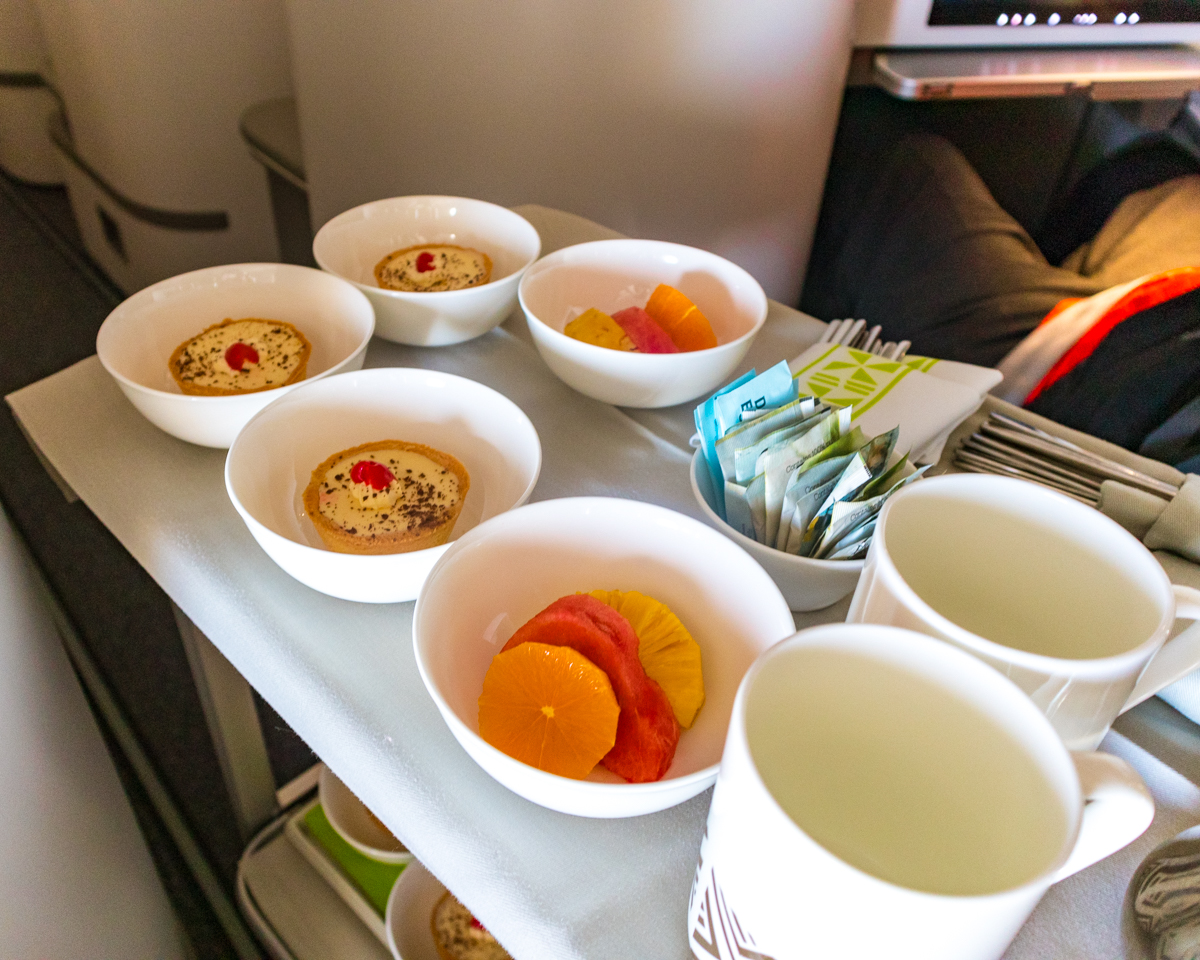 Fiji Airways Airbus A350 Business Class Dessert Trolley