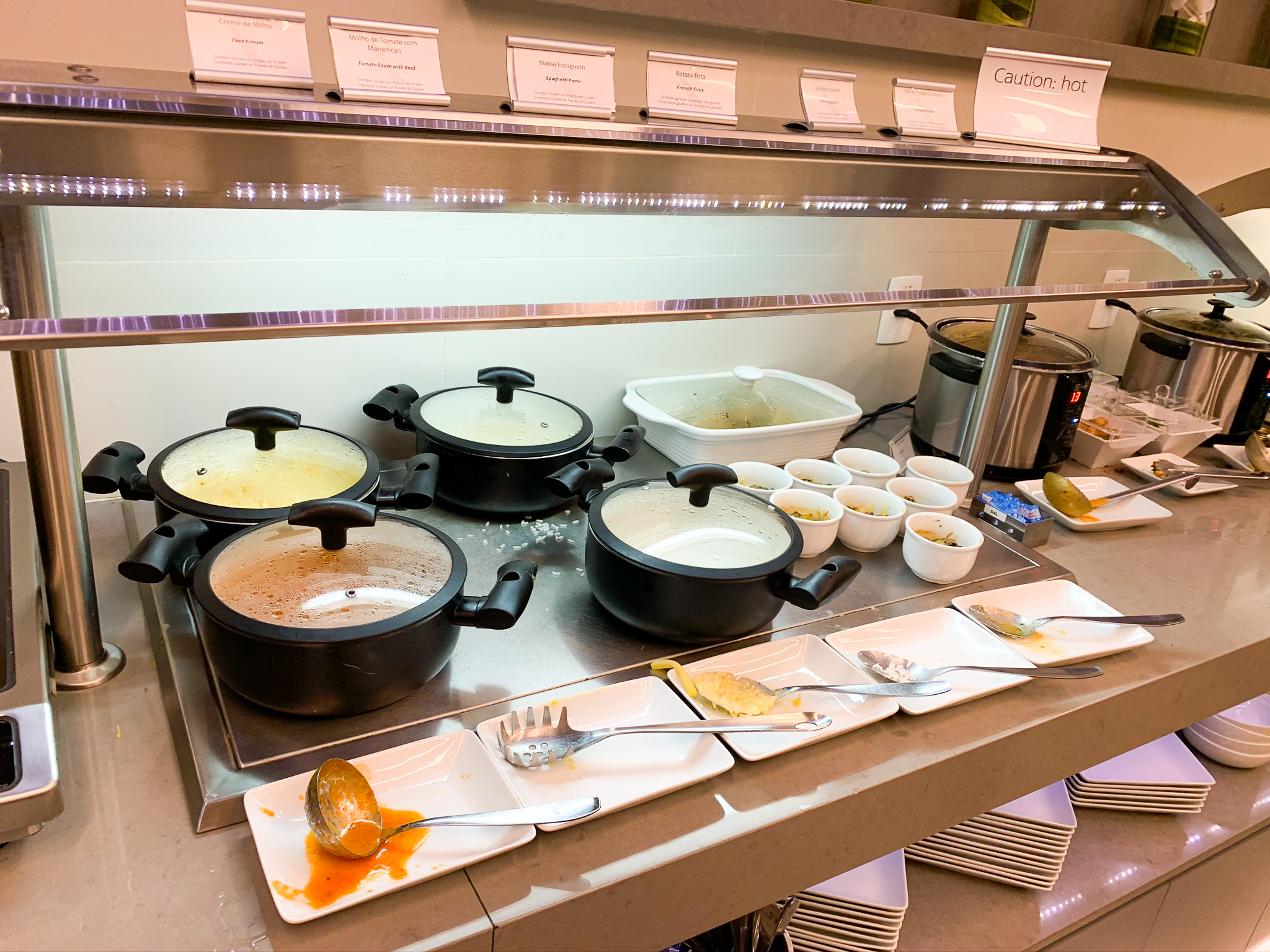 Admirals Club food GIG