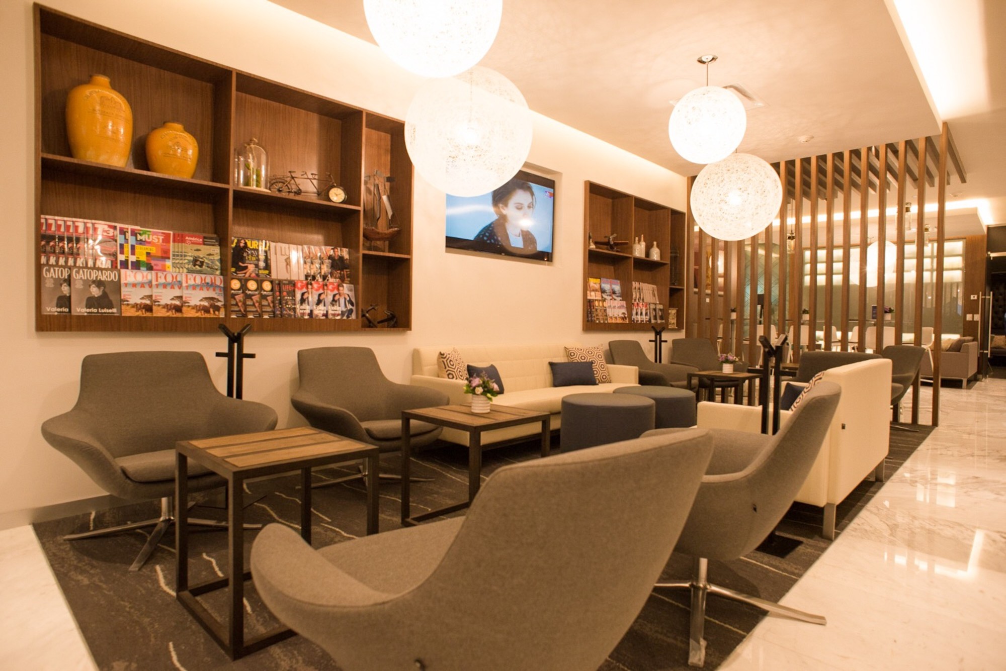 American Express Lounge MEX T1 Seating Centurion Lounge Mexico City International Terminal 1 lounge seating