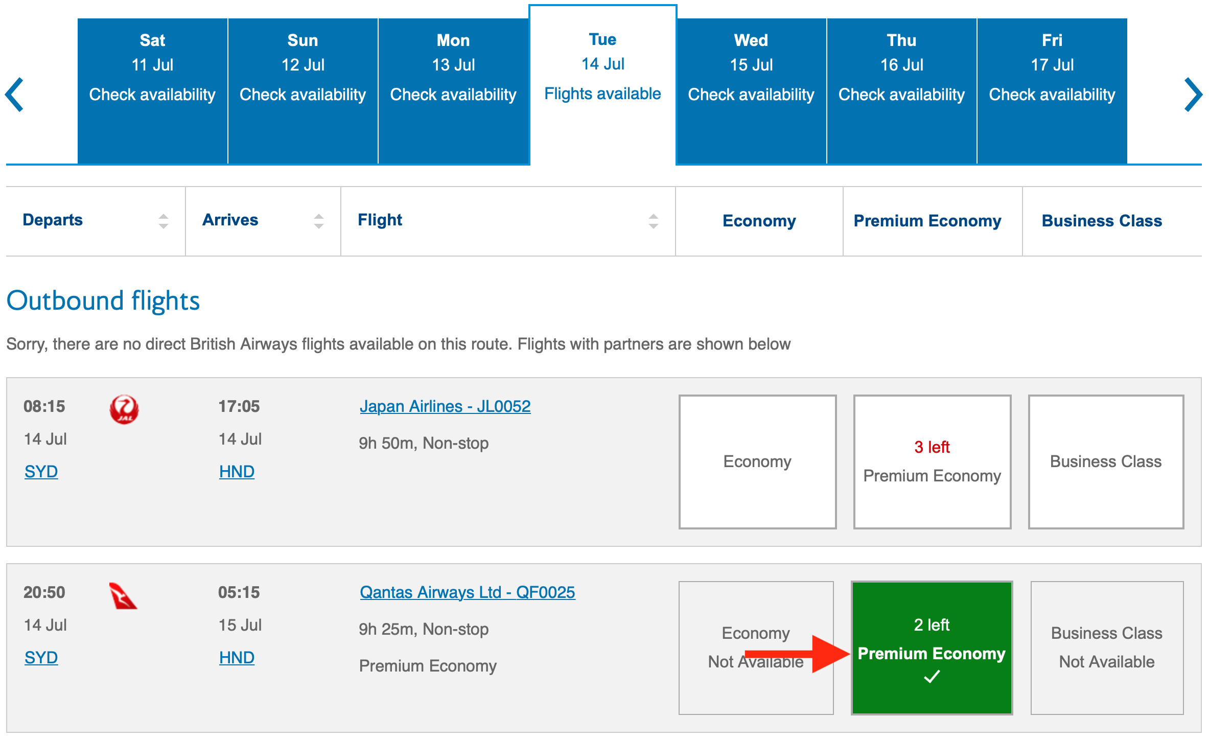 Finding Qantas Award Space With British Airways