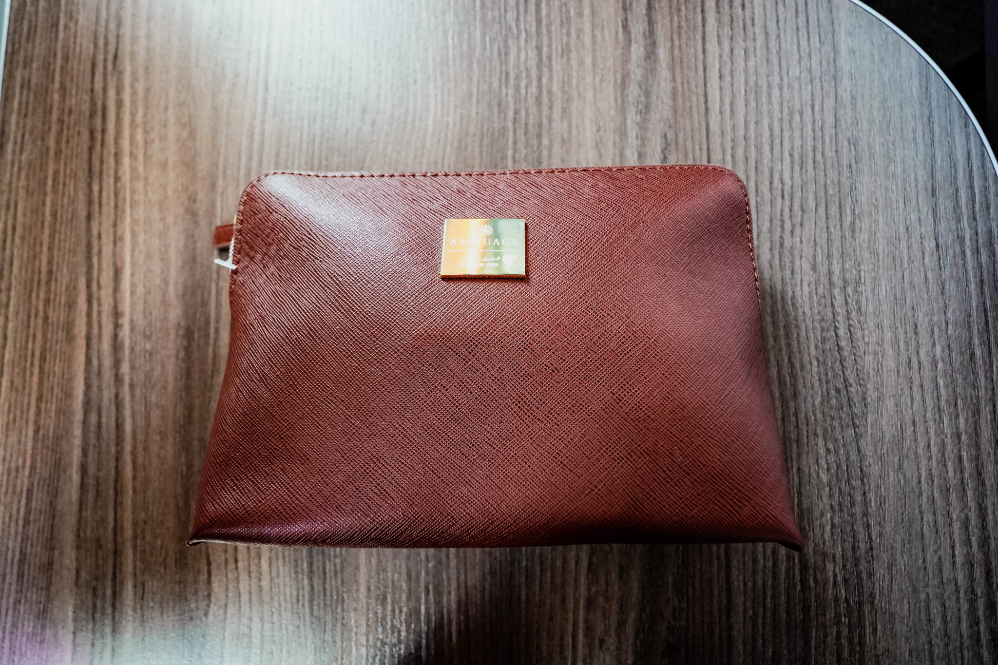 Oman Air B787-9 Business Class --- Amouage Amenity Kit