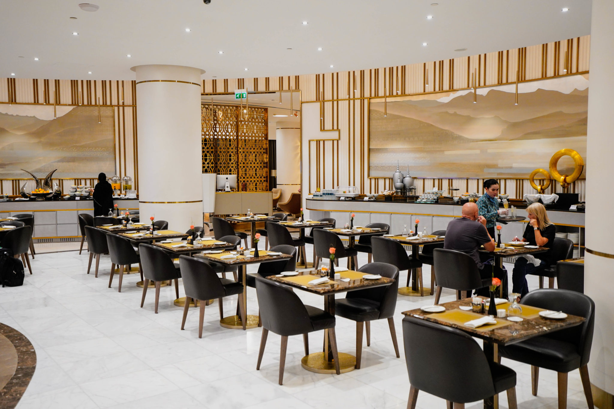 Oman Air First and Business Class lounge - Cherag Dubash