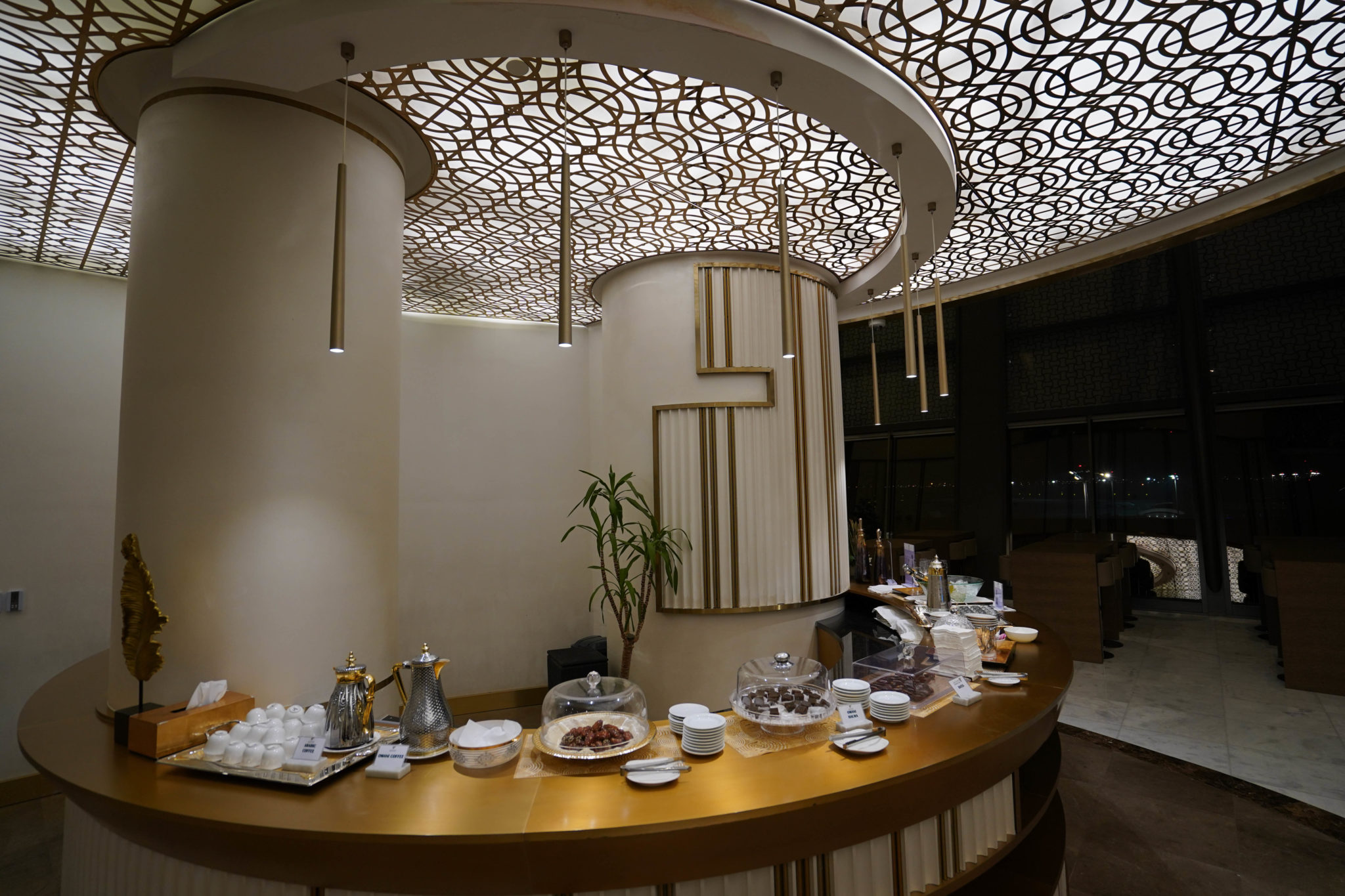 Oman Air First and Business Class lounge - Cherag Dubash