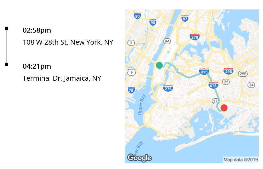Uber Time Comparison