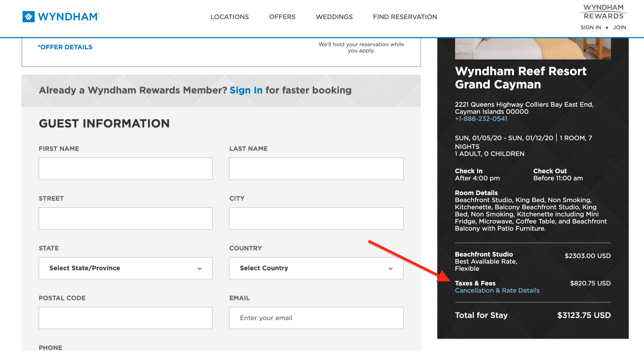 Wyndham Resort Fees