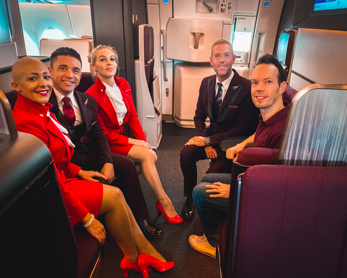 The Fabulous Virgin Atlantic Crew of VS138 The Fabulous Virgin Atlantic Crew of VS138