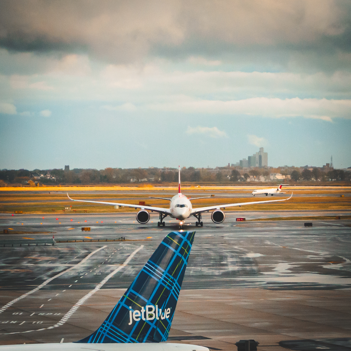 Virgin Atlantic Airbus A350 Arrival at JFK Virgin Atlantic Airbus A350 Arrival at JFK