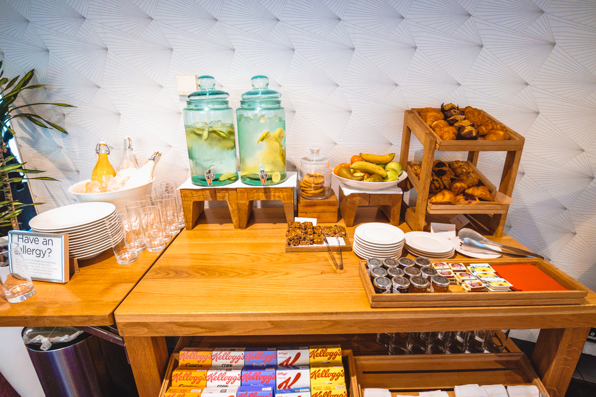 Virgin Atlantic Revivals Lounge Pastries Virgin Atlantic Revivals Lounge Pastries
