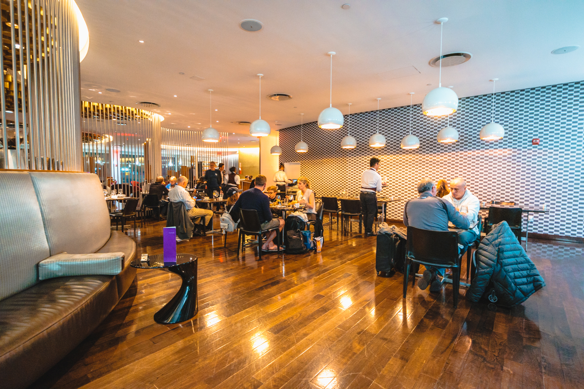 Virgin Atlantic Clubhouse JFK Dining Room Virgin Atlantic Clubhouse JFK Dining Room