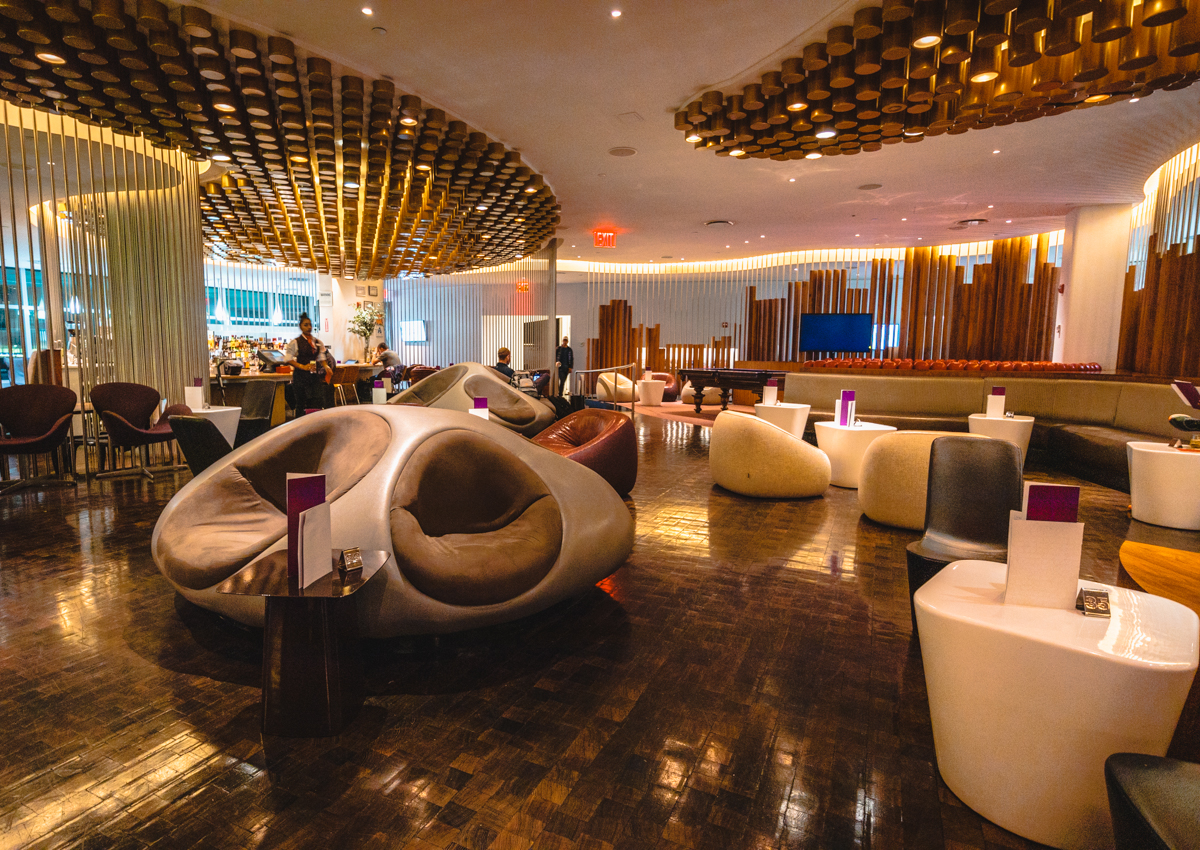 Virgin Atlantic Clubhouse JFK Lounge Area Virgin Atlantic Clubhouse JFK Lounge Area
