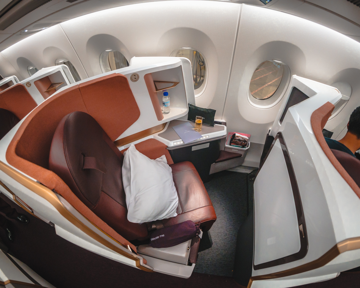 Virgin Atlantic Airbus A350 Upper Class Seat 9A from Aisle