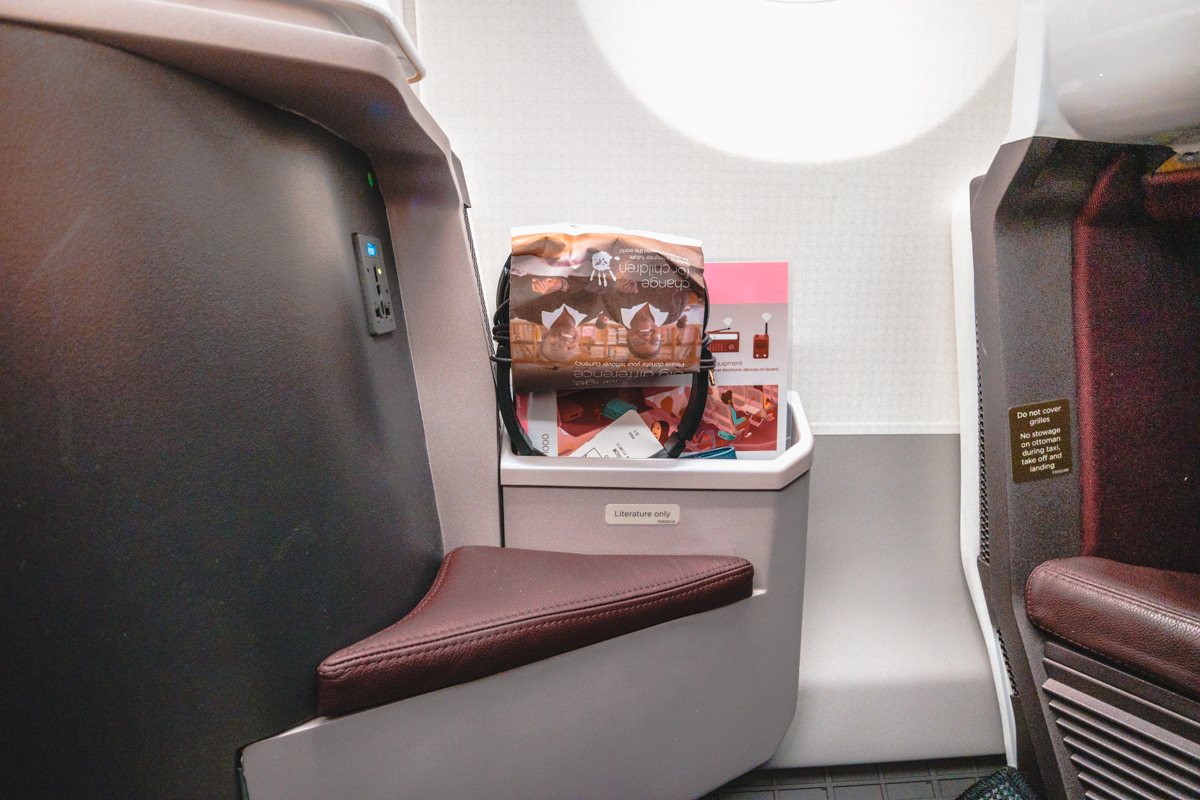 Virgin Atlantic Airbus A350 Upper Class Literature Pocket Virgin Atlantic Airbus A350 Upper Class Literature Pocket