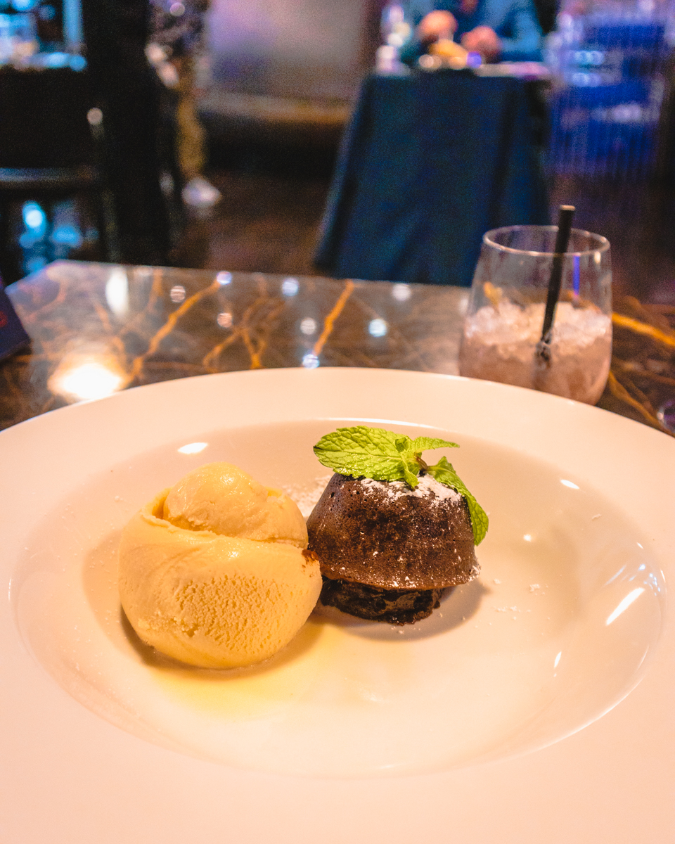Virgin Atlantic Clubhouse JFK Chocolate Fondant Virgin Atlantic Clubhouse JFK Chocolate Fondant