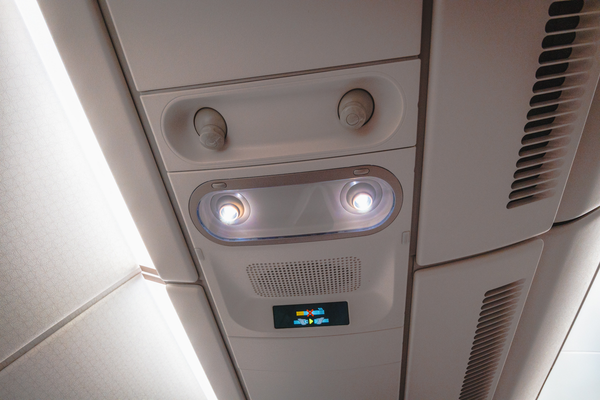 Virgin Atlantic Airbus A350 Individual Air Nozzles Virgin Atlantic Airbus A350 Individual Air Nozzles